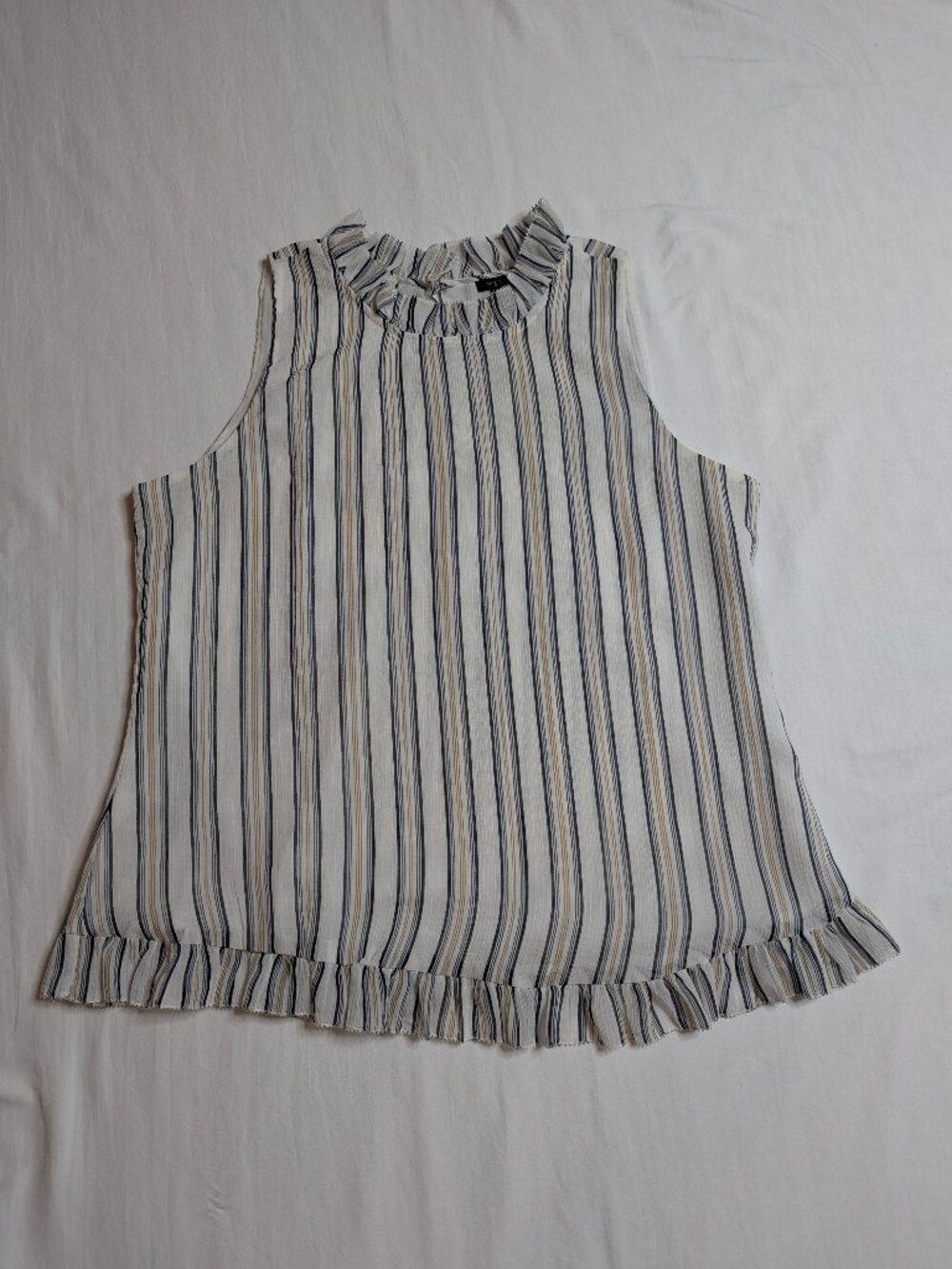 Ann Taylor Factory Women's Striped Dress Shirt, Size Small